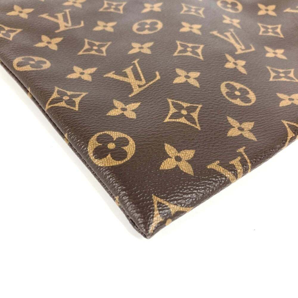 LOUIS VUITTON Brown Monogram Canvas Pochette Pouch - Picture 8 of 13